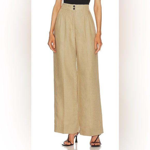 AllSaints Petra High-Rise Wide-Leg Trouser